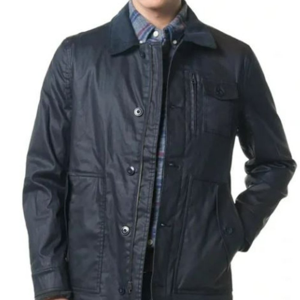 Grayers Dunmore Short Field Jacket - Navy Large EUC